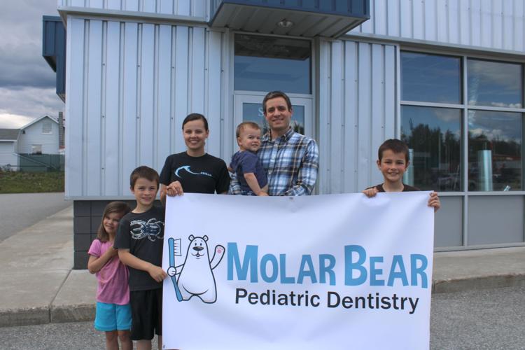Dr. Chris Rosenvall and his family - Molar Bear Pediatric Dentistry